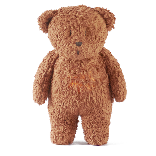 Peluche veilleuse Moonie caramel