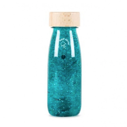 Bouteille sensorielle Float Turquoise - Petit Boum