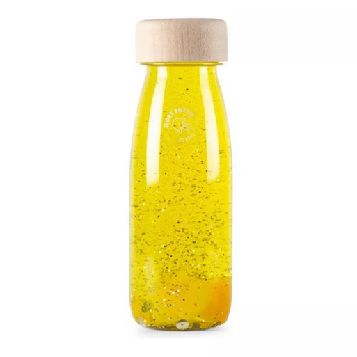 Bouteille sensorielle Float Jaune - Petit Boum